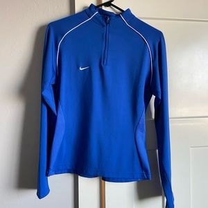 Royal Blue Nike Fit Dry Warm Up